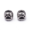 304 Stainless Steel European Beads STAS-G220-33AS-2