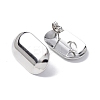 Non-Tarnish 304 Stainless Steel Stud Earring Findings STAS-F286-13P-2
