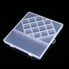 Rectangle Polypropylene(PP) Bead Storage Containers CON-YW0001-27-1