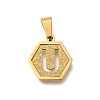 304 Stainless Steel Charms STAS-H227-01G-U-1