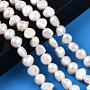 Natural Cultured Freshwater Pearl Beads Strands LS-PEAR-N014-08E-2