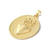 Rack Plating Brass Pendants KK-H487-21G-2