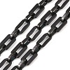 201 Stainless Steel Rectangle Link Chains CHS-F024-03A-EB-1