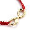 Adjustable Nylon Thread Braided Bead Bracelets BJEW-JB05449-02-3