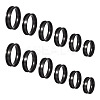 12Pcs 6 Size 201 Stainless Steel Grooved Finger Ring Settings RJEW-TA0001-05EB-1