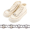Alloy & Resin Shoelace Charms FIND-CP0002-94A-6