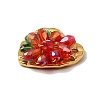 304 Stainless Steel with Acrylic Pendants STAS-Z148-03G-01-2