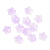 Dyed & Heated Glass Bead Caps GLAA-C042-01B-1