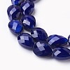 Opaque Solid Color Glass Beads Strands GLAA-E405-02B-C-1