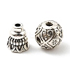 Tibetan Style Alloy 3 Hole Guru Beads FIND-A031-01AS-2