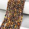 Natural Tiger Eye Beads Strands X-G-M399-03C-01-2