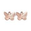 Ion Plating(IP) 304 Stainless Steel Charms LS-STAS-C059-04RG-1