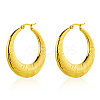 European Style Heart Stud Earrings Gold Plated 304 Stainless Steel Women's Jewelry YA6895-1-1