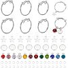 DIY Charm Adjustable Ring Making Kit DIY-NB0009-99-1