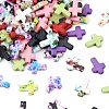 120Pcs 13 Colors Dyed Synthetic Turquoise Beads Sets G-FS0005-84-2