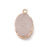 Natural Rose Quartz Pendants G-K333-01H-3