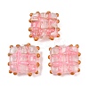 Handmade Gold Sand Lampwork Beads LAMP-L082-01C-1