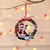 Circle Shape Rattan Vine Branch Wreath Hoop LS-DIY-B022-01E-4