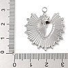 Anti-Tarnish 304 Stainless Steel Pendants STAS-B075-02P-3
