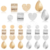 48Pcs 8 Styles Brass Pendants KK-GA0002-29-1