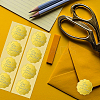 Plastic Self Adhesive Gold Foil Embossed Stickers DIY-WH0211-184-7