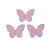 Polyester Butterfly Cabochons PW-WG54196-04-1