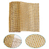Plastic 24 Rows Rhinestone Mesh Wrap Roll AJEW-TA0001-09-15
