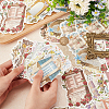 6 Sets 6 Styles Retro Paper Self Adhesive Decorative Stickers DIY-OC0011-15-3