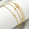 1.5MM Brass Twisted Curb Chain Necklaces for Women Men NJEW-F350-04G-2