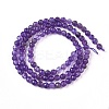 Natural Amethyst Beads Strands LS-G-F619-46C-1