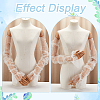 Nylon Detachable Mesh Puff Sleeves AJEW-WH0270-351-3