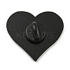 Gothic Sexy Butt Heart Shaped Enamel Pins JEWB-B016-02EB-04-2