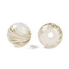 Handmade Gold Sand Lampwork Beads LAMP-T023-04A-02-2