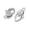 SHEGRACE Brass Lobster Claw Clasps XGRQ58035-765P-2