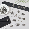 20 Bags 4 Styles Tibetan Style Alloy Rivets FIND-PH0059-91-3