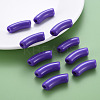 Opaque Acrylic Beads MACR-S372-001B-S017-6