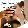 20Pcs Brass Hoop Earrings Findings KK-BBC0001-89B-6