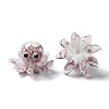 Handmade Bumpy Lampwork Beads Strands LAMP-N021-37E-01-2