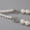 Glass Pearl DIY Keychains AJEW-WH0289-86-2