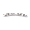 Non-Tarnish 304 Stainless Steel Connector Charms STAS-E173-03B-P-2