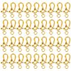 100Pcs Tibetan Style Hook and Eye Clasps FIND-GO0003-01AG-1