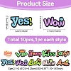 10Pcs 10 Styles Opaque Resin Decoden Cabochons FIND-YW0005-82-2