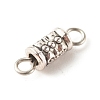 Tibetan Style Alloy Connector Charms PALLOY-JF01362-04-4