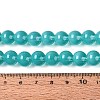 Transparent Glass Imitation Cat Eye Beads Strands GLAA-Q110-01C-07-4