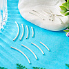 16Pcs 4 Styles 925 Sterling Silver Tube Beads STER-TA0001-41-6