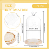 Glass Dome Cover DIY-WH0504-317C-2