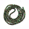 Baking Paint Glass Beads Strands DGLA-N003-4mm-B09-3