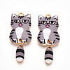 Alloy Enamel Pendants X-FIND-Q102-12M-2