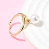 Brass Cuff Open Rings RJEW-C164-03A-G-2