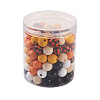 120Pcs 6 Style Natural Wood Beads WOOD-YS0001-02-7